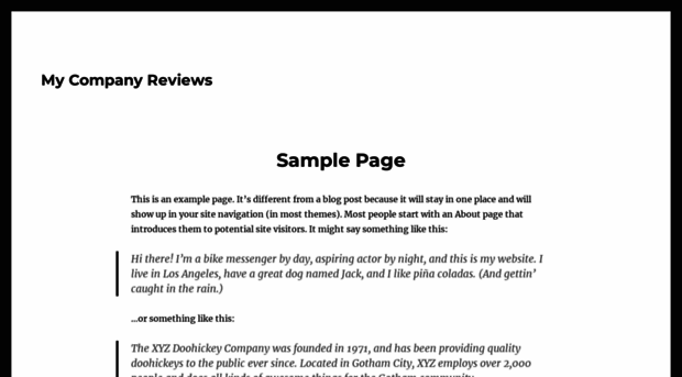 mycompanyreviews.com