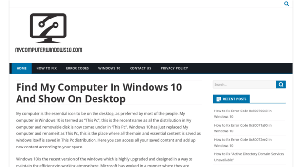 mycomputerwindows10.com