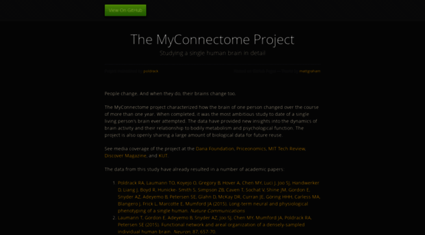 myconnectome.org