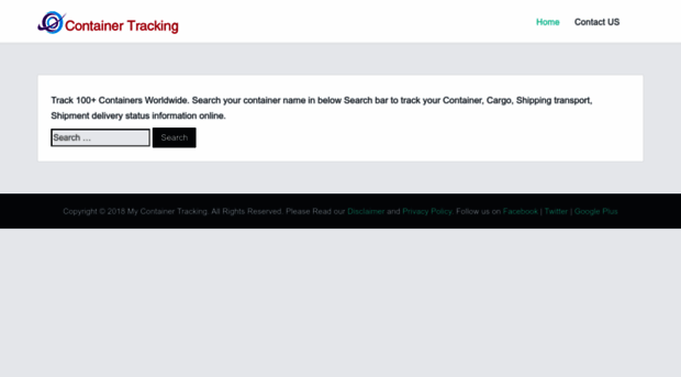 mycontainertracking.com