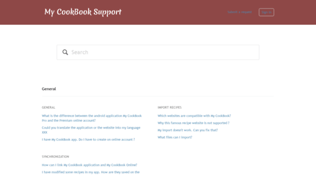 mycookbook.zendesk.com