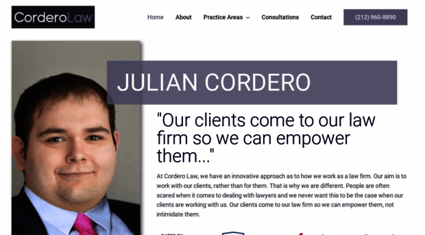 mycorderolaw.com