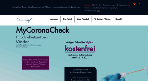 mycoronacheck.de