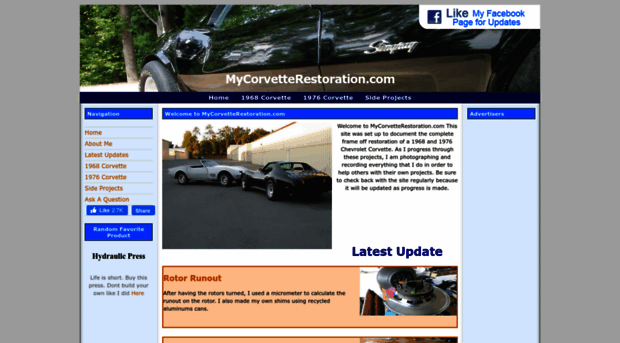 mycorvetterestoration.com