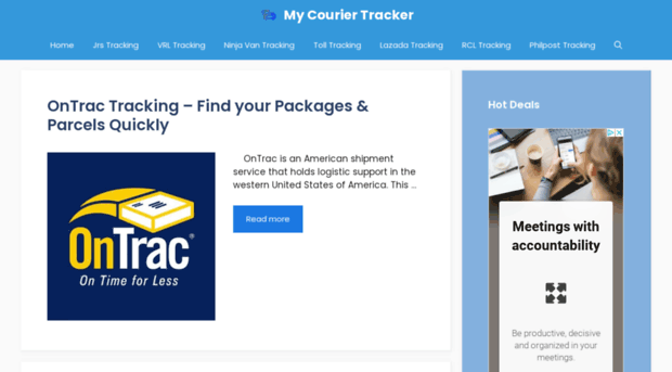 mycouriertracker.com