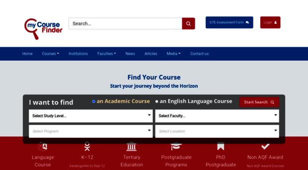 mycoursefinder.com