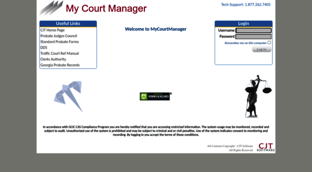 mycourtmanager.com