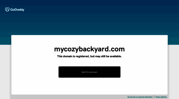 mycozybackyard.com