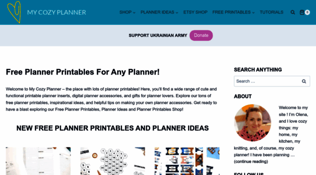 mycozyplanner.com