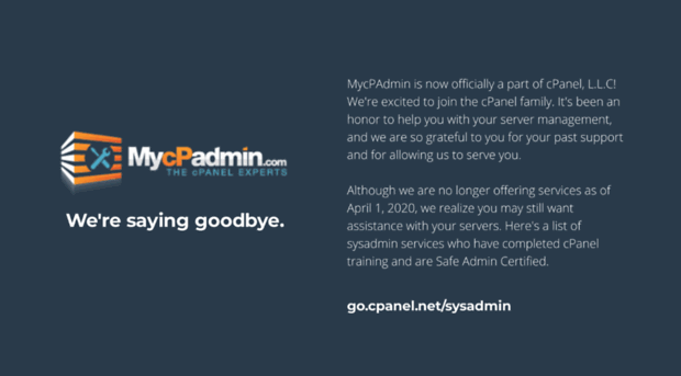 mycpadmin.com