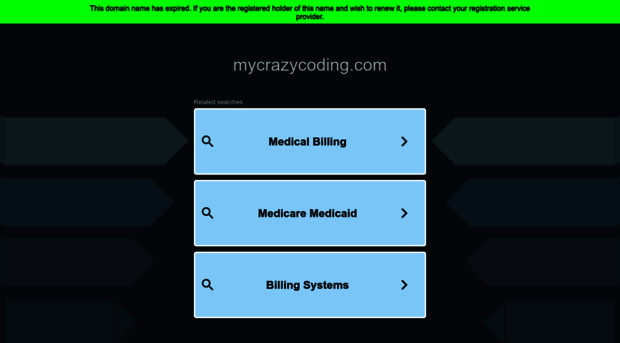 mycrazycoding.com