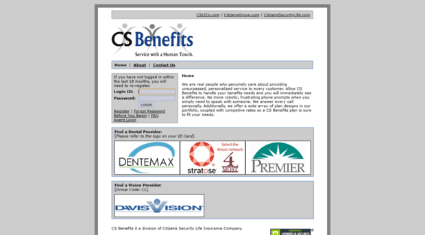 mycsbenefits.com