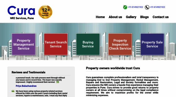 mycuraservices.com