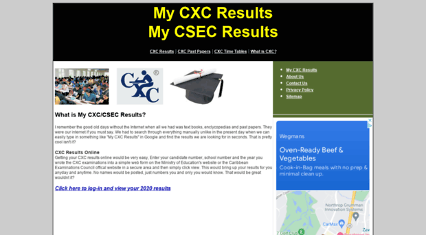 mycxcresults.com