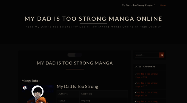 mydadistoostrong.com