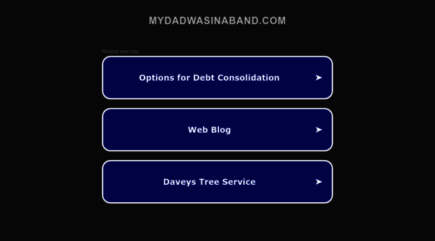 mydadwasinaband.com