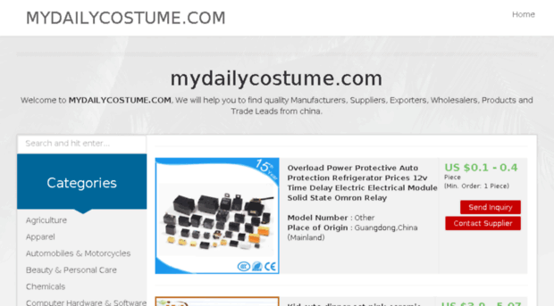 mydailycostume.com