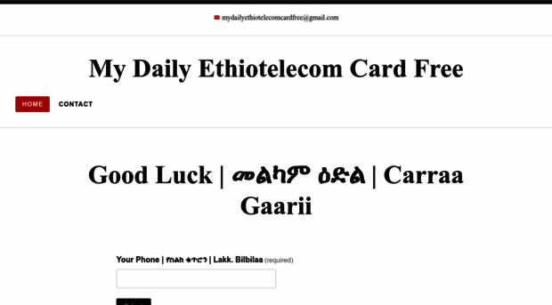 mydailyethiotelecomcardfree.wordpress.com