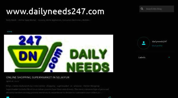 mydailyneeds247.blogspot.in