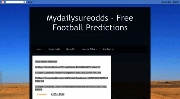 mydailysureodds.blogspot.com