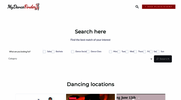 mydancefinder.com