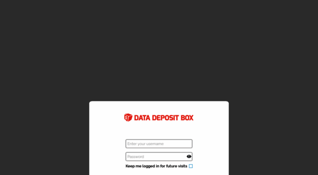 mydata.datadepositbox.com