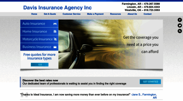 mydavisinsurance.com