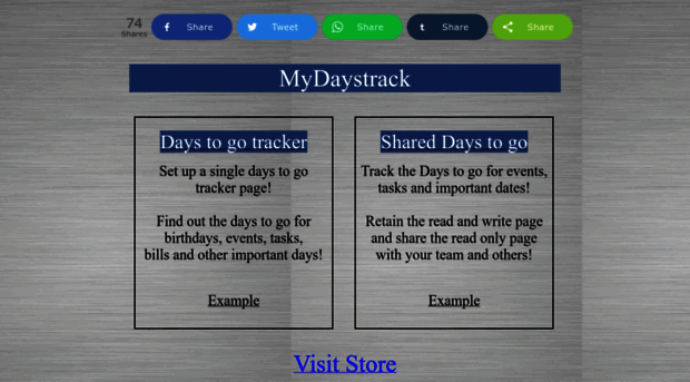 mydaystrack.com