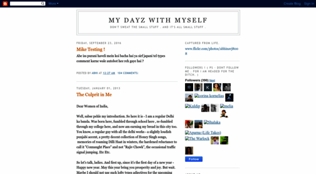 mydayzwithmyself.blogspot.in