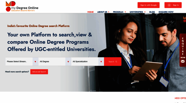 mydegreeonline.in