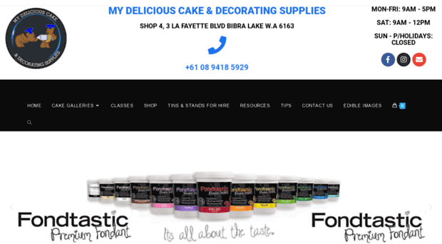 mydeliciouscakes.com.au