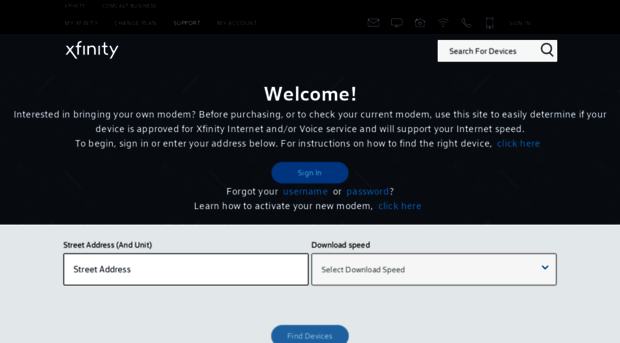 mydeviceinfo.xfinity.com