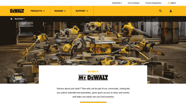 mydewalt.dewalt.co.uk