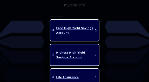 mydiba.info