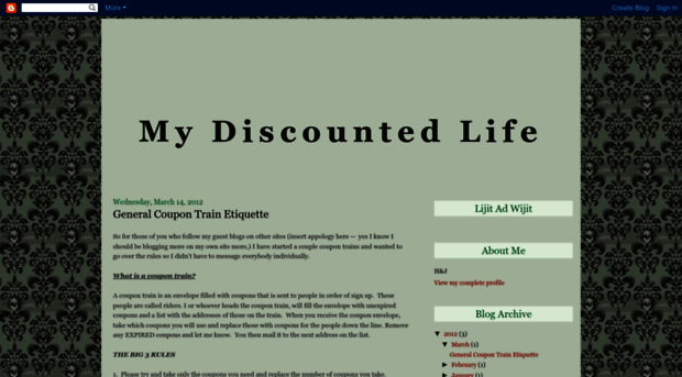 mydiscountedlife.blogspot.com