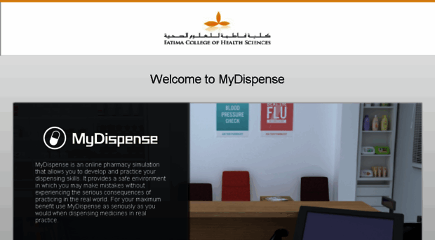 mydispense.fchs.ac.ae