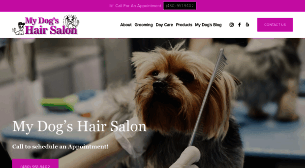 mydogshairsalon.com