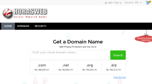 mydomain.horasweb.com