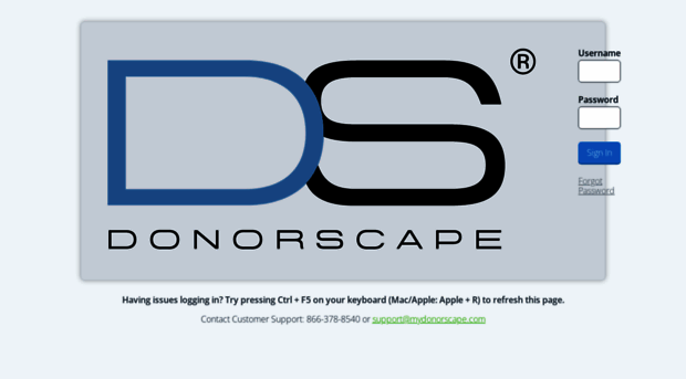 mydonorscape.com