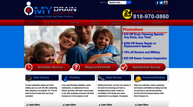 mydraincompany.com