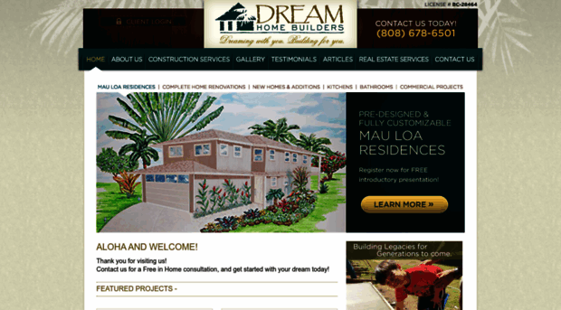 mydreamhomebuilders.com