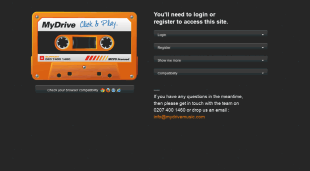 mydrivemusic.com