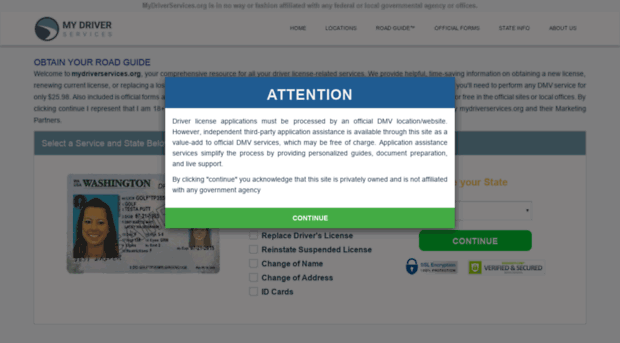 mydriverservices.org