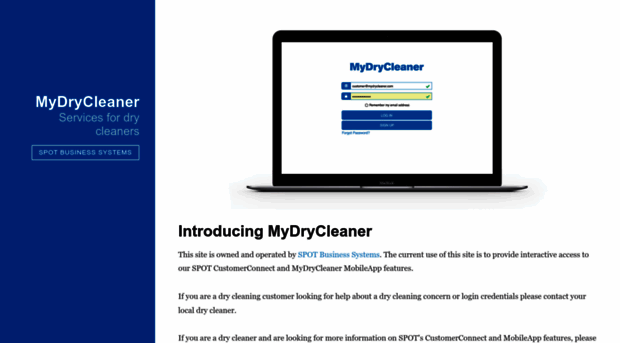 mydrycleaner.com