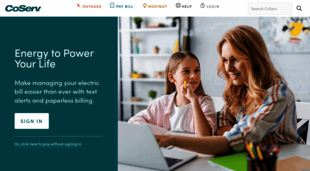 myecogridaccount.coserv.com