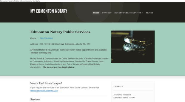 myedmontonnotary.com