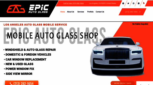 myepicautoglass.com