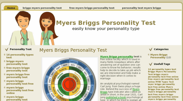 myersbriggspersonalitytest.org