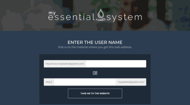 myessentialsystem.com