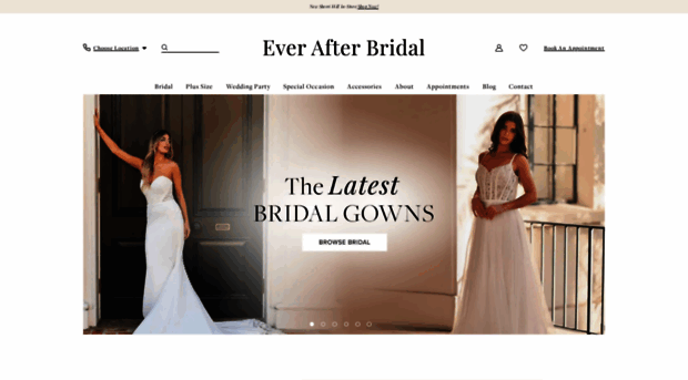 myeverafterbridal.com